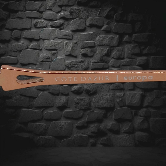 Cote d'Azur Europa Eyeglass Frames CDA278, Made in Italy, 54-17-135 with Case - Picture 6 of 7